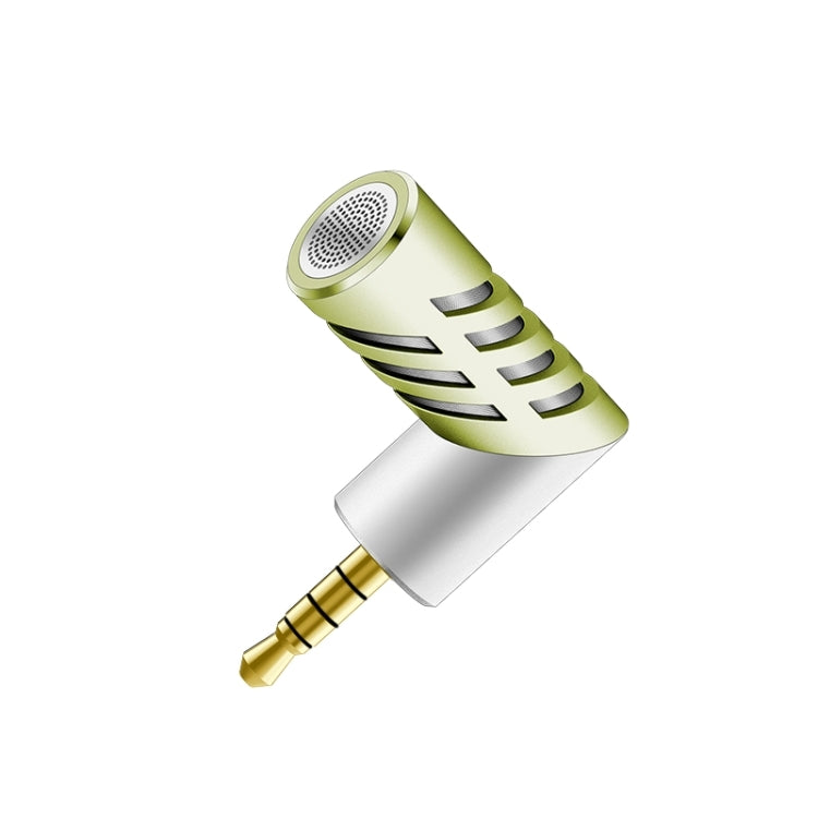 R1 Mini Condenser Record Microphone, For Smart Phones, Tablets and Other Audio Device with 3.5mm Earphone Port(Green) - Apple Accessories by buy2fix | Online Shopping UK | buy2fix