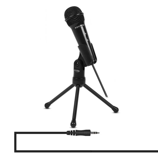 Yanmai SF-910 Professional Condenser Sound Recording Microphone with Tripod Holder, Cable Length: 2.0m, Compatible with PC and Mac for Live Broadcast Show, KTV, etc.(Black) - Consumer Electronics by Yanmai | Online Shopping UK | buy2fix