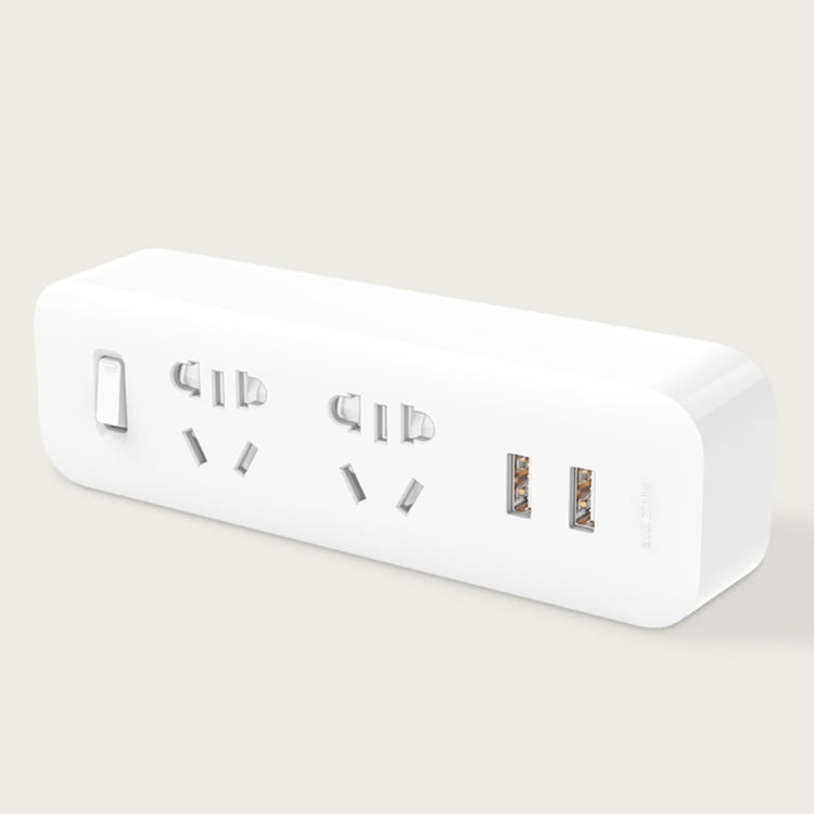 Original Xiaomi Mijia Power Strip Converter Portable Plug Travel Adapter with 5V / 2.1A Dual USB Fast Charging Ports for Home, Office - Smart Socket by Xiaomi | Online Shopping UK | buy2fix