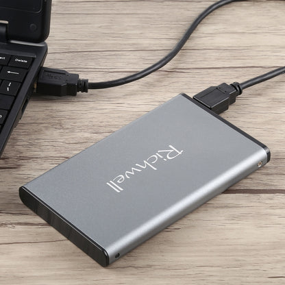 Richwell SATA R2-SATA-160GB 160GB 2.5 inch USB3.0 Super Speed Interface Mobile Hard Disk Drive(Grey) - External Hard Drives by Richwell | Online Shopping UK | buy2fix