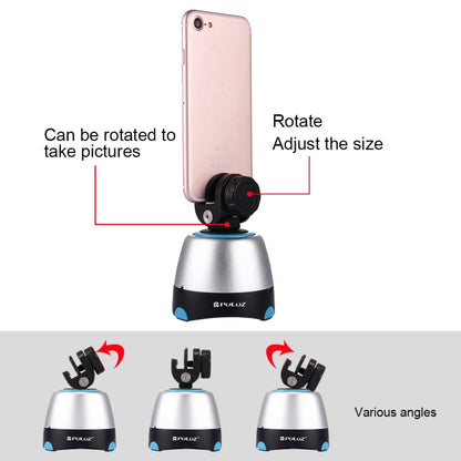 PULUZ Phone Mount Metal Clamp for 360 Degree Rotation Panoramic Head - Camera Accessories by PULUZ | Online Shopping UK | buy2fix