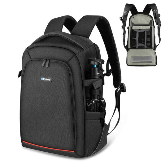 PULUZ Outdoor Portable Waterproof Scratch-proof Dual Shoulders Backpack Handheld PTZ Stabilizer Camera Bag with Rain Cover for Digital Camera, DJI Ronin-SC / Ronin-S (Black) - Backpack by PULUZ | Online Shopping UK | buy2fix