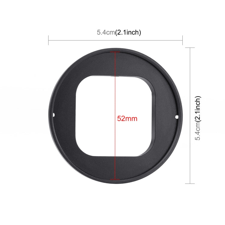 PULUZ 52mm CPL + UV Lens Filter with Adapter Ring for GoPro HERO12 Black /11 Black /11 Black Mini /10 Black /9 Black - Lens Adapter by PULUZ | Online Shopping UK | buy2fix