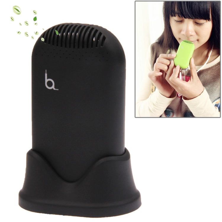 Portable Lon Air Purifier(Black) - Home & Garden by buy2fix | Online Shopping UK | buy2fix