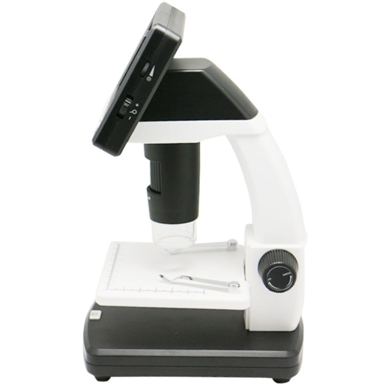 500X 5 Mega Pixels 3.5 inch LCD Standalone Digital Microscope with 8 LEDs, Support TF Card up to 32G (DMS-038M)(White) - Consumer Electronics by buy2fix | Online Shopping UK | buy2fix