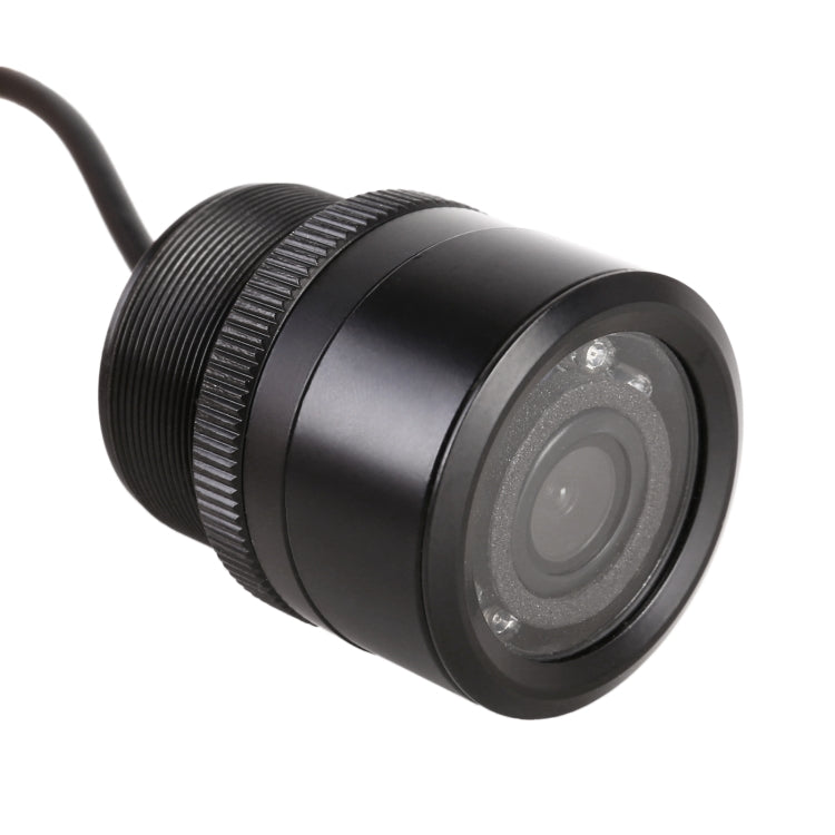 LED Sensor Car Rear View Camera, Support Color Lens/ 120 Degrees Viewable / Waterproof & Night Sensor function, Diameter: 28mm (E328)(Black) - In Car by buy2fix | Online Shopping UK | buy2fix