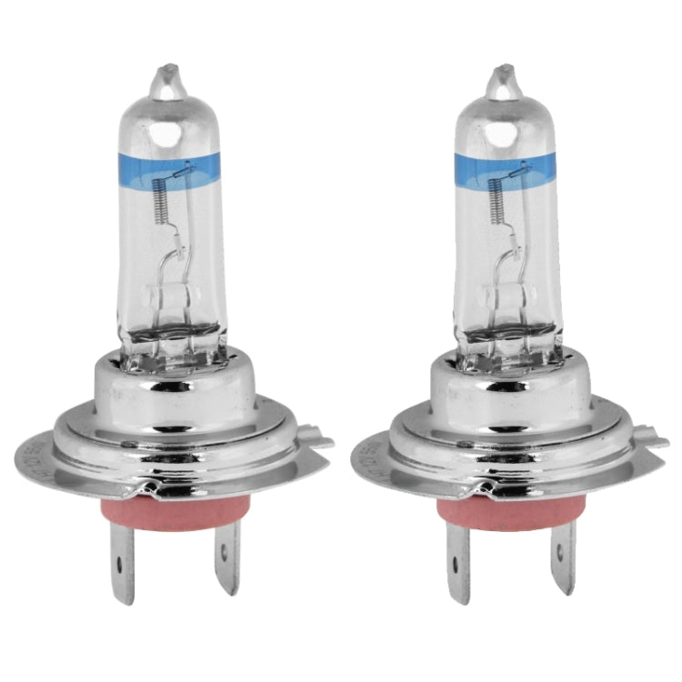 2 PCS H7 12V / 55W / 4300K / 2100lm Xenon Car Headlight Bulbs, Warm White - In Car by buy2fix | Online Shopping UK | buy2fix