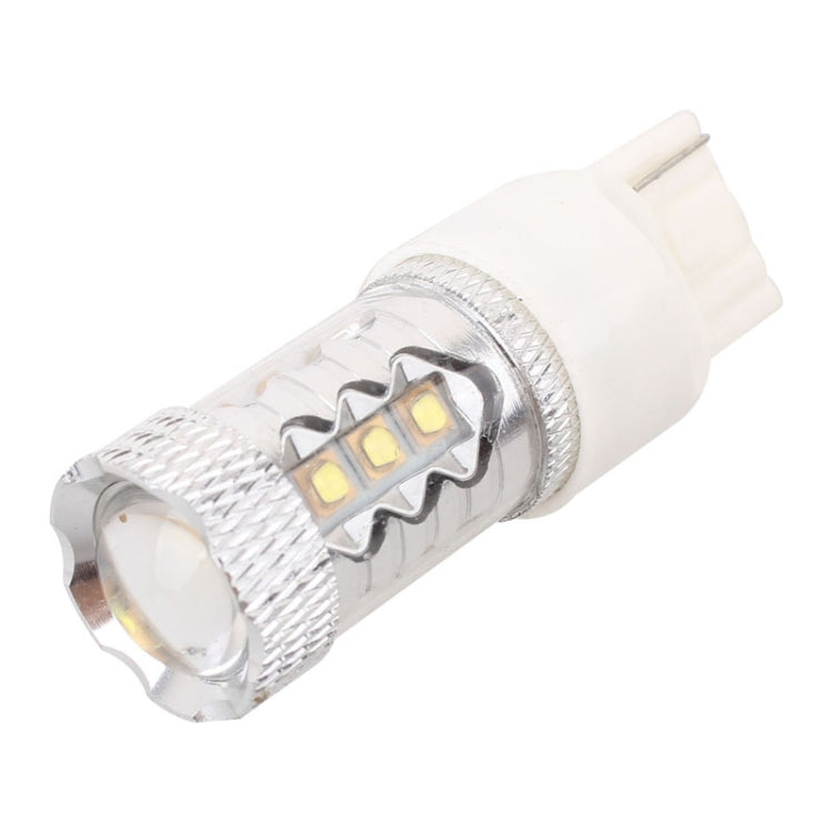 T20/7440 Single Wire 80W 800LM 6500K White Light 16-3535-LEDs Car Foglight, Constant Current , DC12-24V - In Car by buy2fix | Online Shopping UK | buy2fix