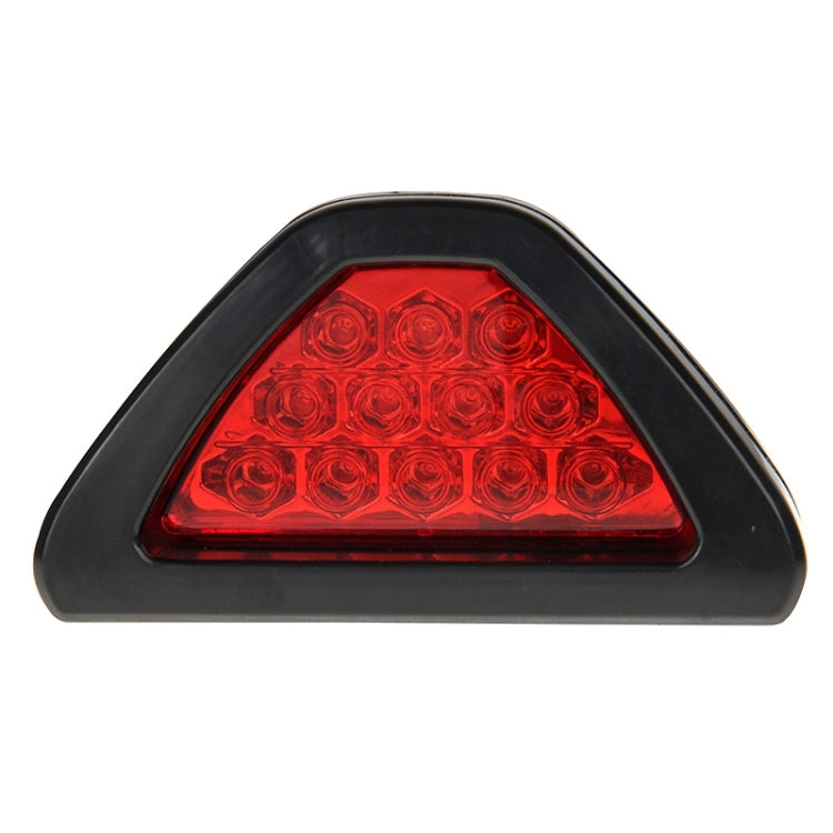 12-LED Red Light Rear Tail Warning Brake Light for DC 12V Cars - In Car by buy2fix | Online Shopping UK | buy2fix