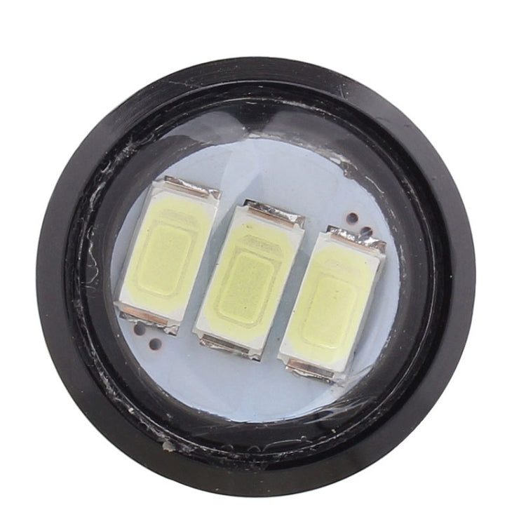 2 PCS  22.5mm 1.5W 150LM White Light 3 LED SMD 5630 Spotlight Eagle Eye Light Daytime Running Light for Vehicles - In Car by buy2fix | Online Shopping UK | buy2fix