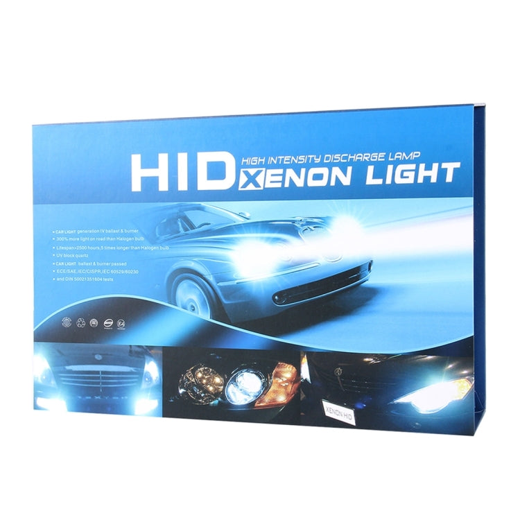 DC12V 35W 2x H3 Slim HID Xenon Light, High Intensity Discharge Lamp, Color Temperature: 6000K - In Car by buy2fix | Online Shopping UK | buy2fix