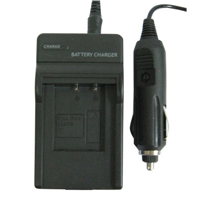 Digital Camera Battery Charger for OLYMPUS Li30B(Black) - Battery Car Charger by buy2fix | Online Shopping UK | buy2fix