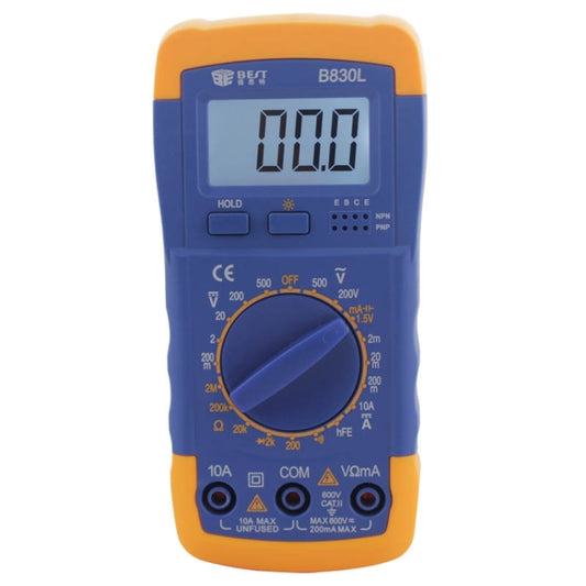 BEST BST- B830L 9V LCD Screen Display Digital Multimeter - Digital Multimeter by BEST | Online Shopping UK | buy2fix