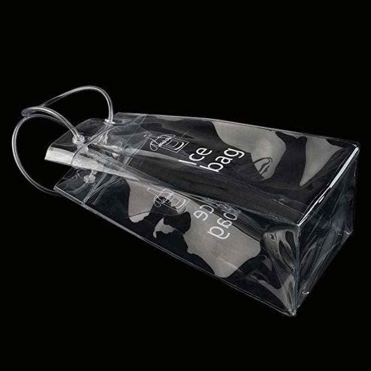 High Quality PVC Ice Bag for Wine(Transparent) - Home & Garden by buy2fix | Online Shopping UK | buy2fix