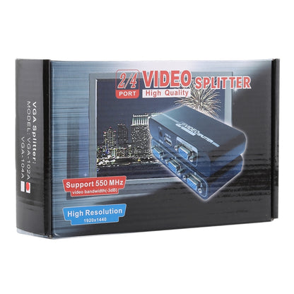 VGA-102A 1 to 2 Ports 1920 x 1440 VGA Splitter - VGA Splitters by buy2fix | Online Shopping UK | buy2fix