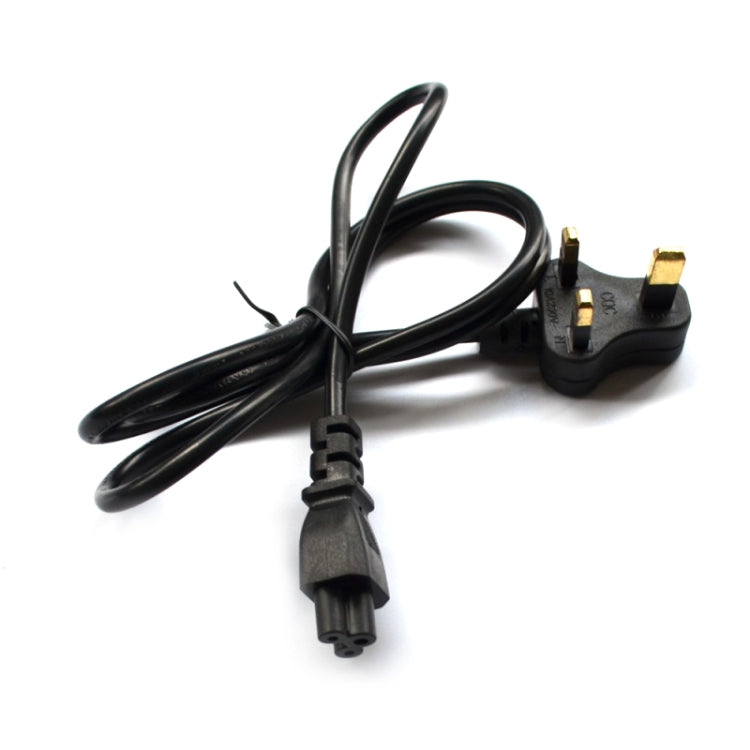 1.2m 3 Prong Style Small UK Notebook Power Cord - Power Cord by buy2fix | Online Shopping UK | buy2fix