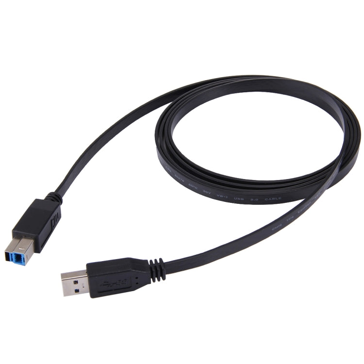 USB 3.0 AM to BM Cable, length: 1.8m(Black) - USB 3.0 by buy2fix | Online Shopping UK | buy2fix