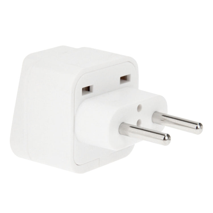 20PCS EU Plug Adapter Power Socket Travel Converter(White) - Consumer Electronics by buy2fix | Online Shopping UK | buy2fix