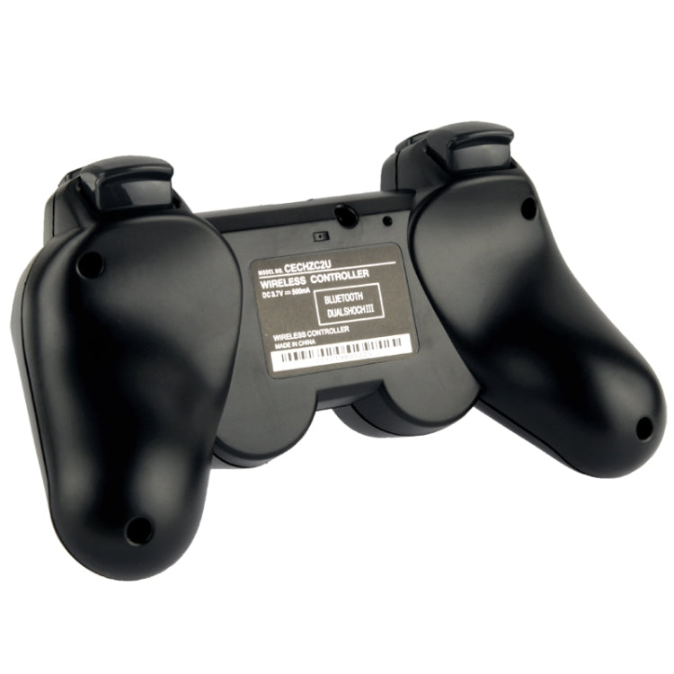 Double Shock III Wireless Controller, Manette Sans Fil Double Shock III for Sony PS3, Has Vibration Action(with logo)(Black) - Gamepads by buy2fix | Online Shopping UK | buy2fix