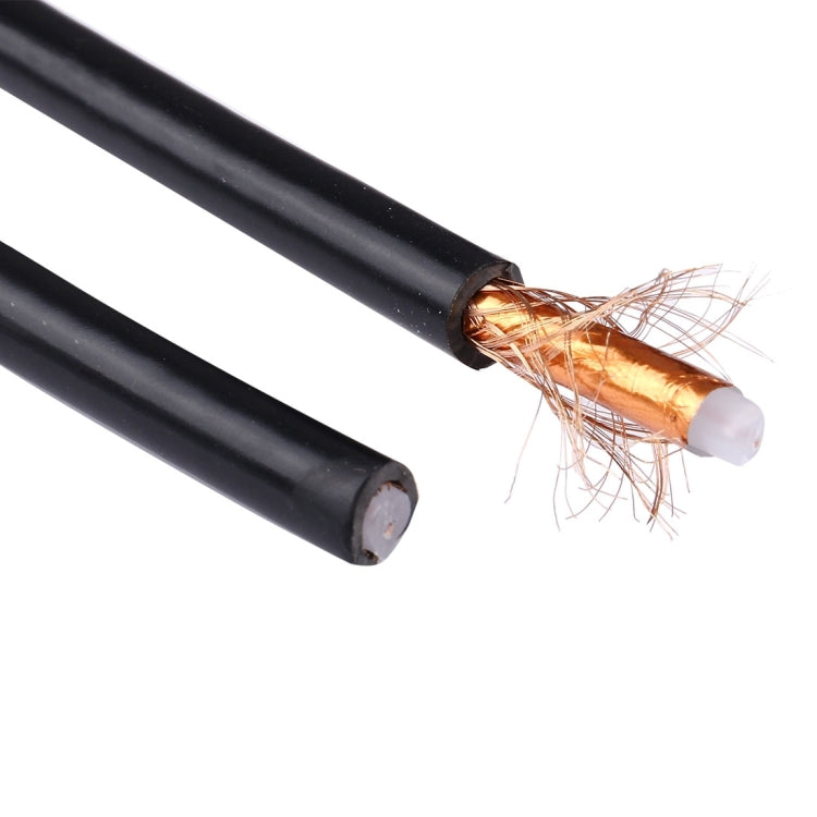 RF Coaxial Cable (75-5), Length: 180m(Black) - Security by buy2fix | Online Shopping UK | buy2fix