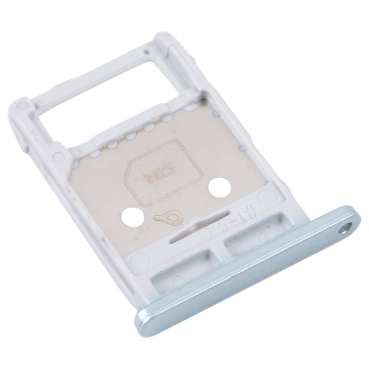 SIM Card Tray + Micro SD Card Tray for Samsung Galaxy Tab S7 FE SM-T736(Blue) - Repair & Spare Parts by buy2fix | Online Shopping UK | buy2fix