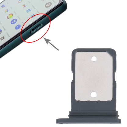 SIM Card Tray for Google Pixel 5a (Black) - Repair & Spare Parts by buy2fix | Online Shopping UK | buy2fix