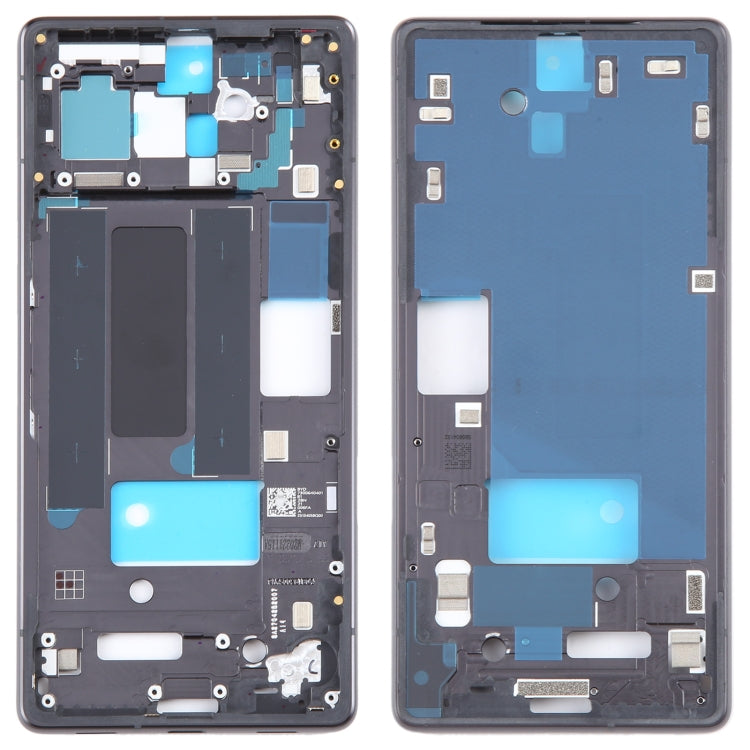 For Google Pixel 7A Original Middle Frame Bezel Plate (Black) - Frame Bezel Plate by buy2fix | Online Shopping UK | buy2fix