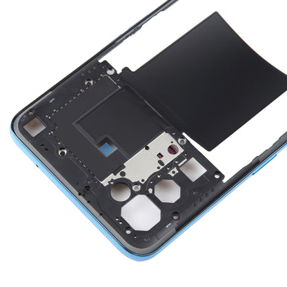 For OPPO Find X3 Lite Original Middle Frame Bezel Plate (Blue) - Frame Bezel Plate by buy2fix | Online Shopping UK | buy2fix
