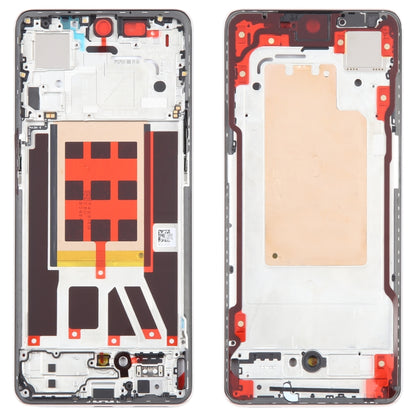 For OPPO Reno9 Original Front Housing LCD Frame Bezel Plate (Gold) - Frame Bezel Plate by buy2fix | Online Shopping UK | buy2fix