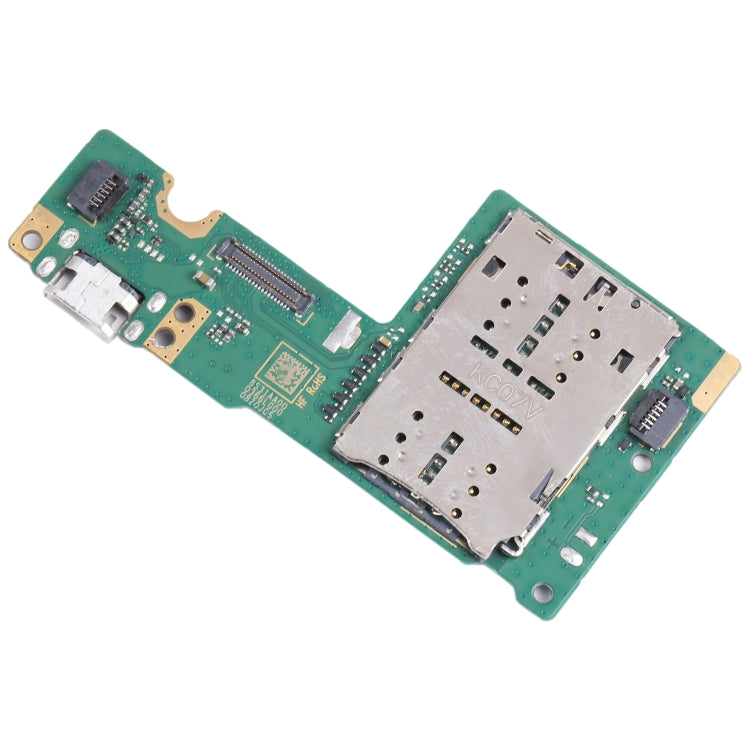 For Lenovo Tab M10 HD TB-X505 Original Charging Port Board With SIM Card Holder Socket - Tail Connector by buy2fix | Online Shopping UK | buy2fix