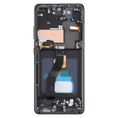 OLED LCD Screen For Samsung Galaxy S21 Ultra 5G SM-G998B Digitizer Full Assembly with Frame, Display Size: 6.78 inch(Black) - Galaxy S Series Parts by buy2fix | Online Shopping UK | buy2fix