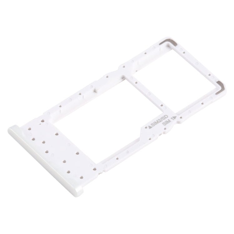 For Nokia X10 Original SIM + SIM / Micro SD Card Tray (White) - Card Tray by buy2fix | Online Shopping UK | buy2fix