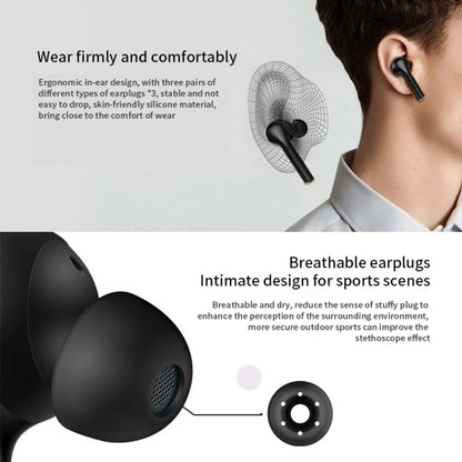 J3 Pro TWS Hifi Wireless Bluetooth 5.2 Earphone LED Display Waterproof Sports Gaming Headset Noise Earbuds(White) - TWS Earphone by buy2fix | Online Shopping UK | buy2fix