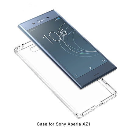 Scratchproof TPU + Acrylic Protective Case for Sony Xperia XZ1(Black) - Mobile Accessories by buy2fix | Online Shopping UK | buy2fix