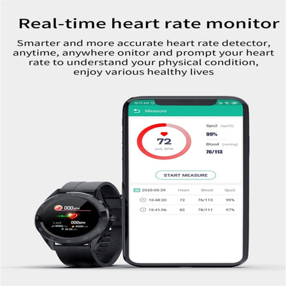 Y10 1.54inch Color Screen Smart Watch IP68 Waterproof,Support Heart Rate Monitoring/Blood Pressure Monitoring/Blood Oxygen Monitoring/Sleep Monitoring(Green) - Smart Wear by buy2fix | Online Shopping UK | buy2fix