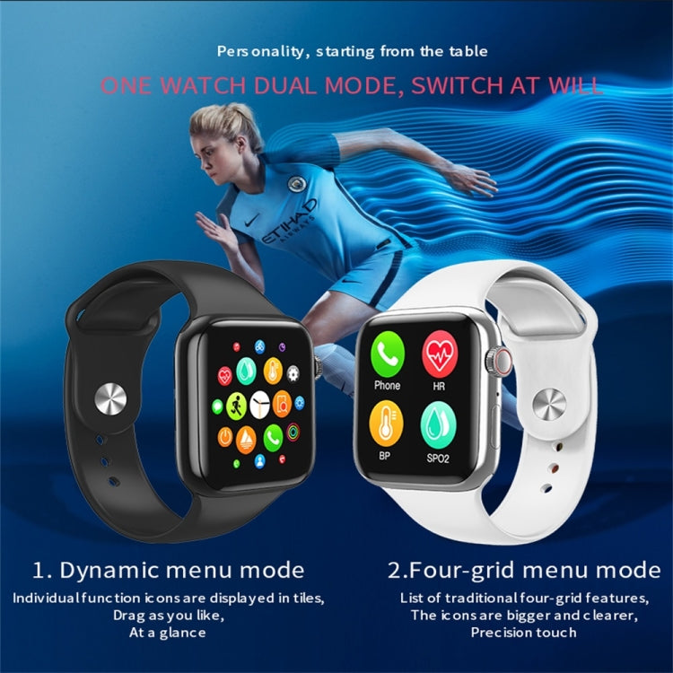 W98 Plus 1.54 inch Color Screen Smart Watch, IP67 Waterproof, Support Temperature Monitoring/Heart Rate Monitoring/Blood Pressure Monitoring/Blood Oxygen Monitoring/Sleep Monitoring(Blue) - Smart Wear by buy2fix | Online Shopping UK | buy2fix