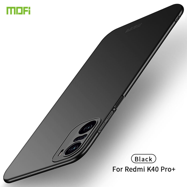 For Xiaomi Redmi K40 Pro+ / POCO F3 / 11i MOFI Frosted PC Ultra-thin Hard Case(Black) - Xiaomi Cases by MOFI | Online Shopping UK | buy2fix