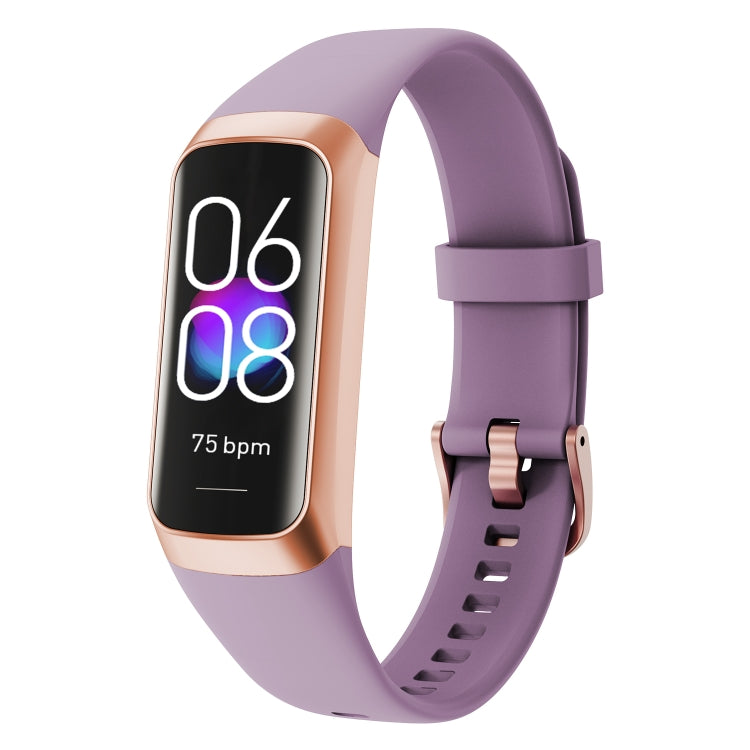 C60 IP67 Waterproof 1.1 inch Smart Fitness Band(Purple) - Smart Wear by buy2fix | Online Shopping UK | buy2fix