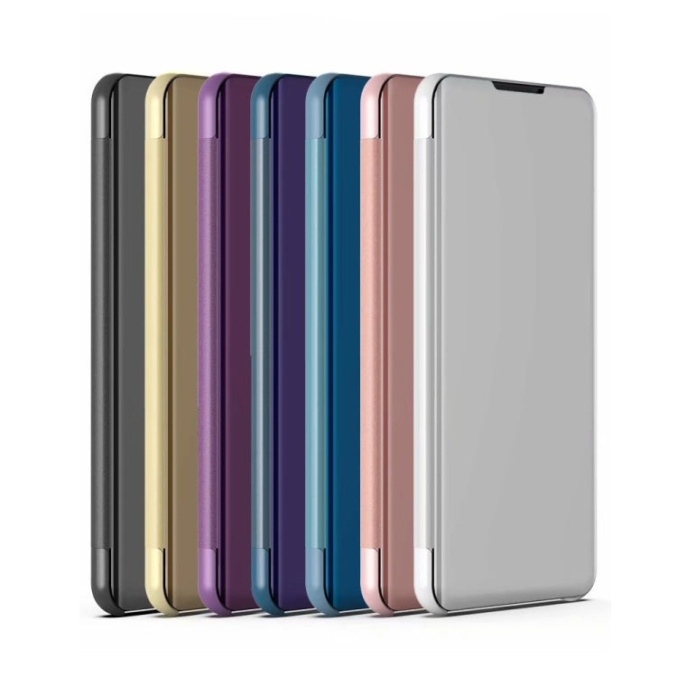 For Xiaomi 12 Pro Plated Mirror Horizontal Flip Leather Case with Holder(Gold) - Xiaomi Accessories by buy2fix | Online Shopping UK | buy2fix