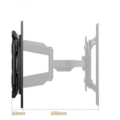 NORTH BAYOU NB P63 TV Wall Mount Bracket for 45 - 75 inch LED / LCD / OLED - Consumer Electronics by buy2fix | Online Shopping UK | buy2fix