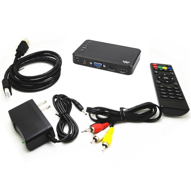 X12 1080P Media Player Horizontal And Vertical Screen Video Advertising AD Player(UK Plug) - Consumer Electronics by buy2fix | Online Shopping UK | buy2fix