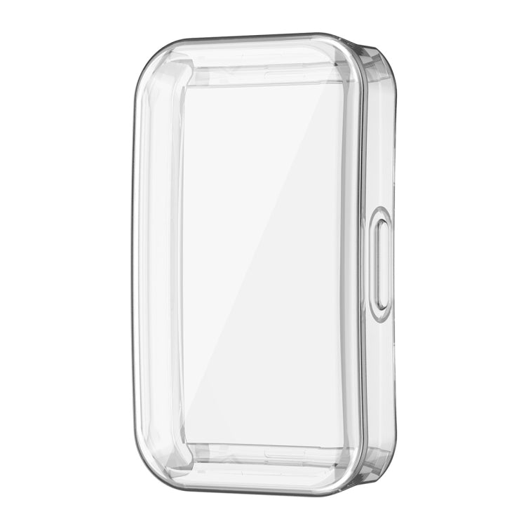 For Huawei Band 8 / 9 ENKAY Hat-Prince Full Coverage Transparent Soft TPU Watch Case with Screen Protection - Watch Cases by ENKAY | Online Shopping UK | buy2fix