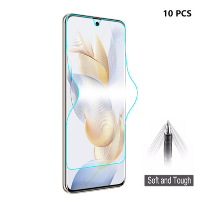 For Honor 90 / Huawei P60 / P60 Pro 10pcs ENKAY Full Glue Soft Explosion-proof Hydrogel Film - For Huawei by ENKAY | Online Shopping UK | buy2fix