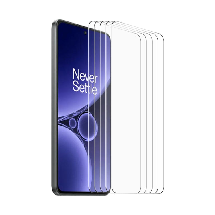 For OnePlus Nord CE3 5pcs ENKAY 0.26mm 9H 2.5D High Aluminum-silicon Tempered Glass Film - OnePlus Tempered Glass by ENKAY | Online Shopping UK | buy2fix