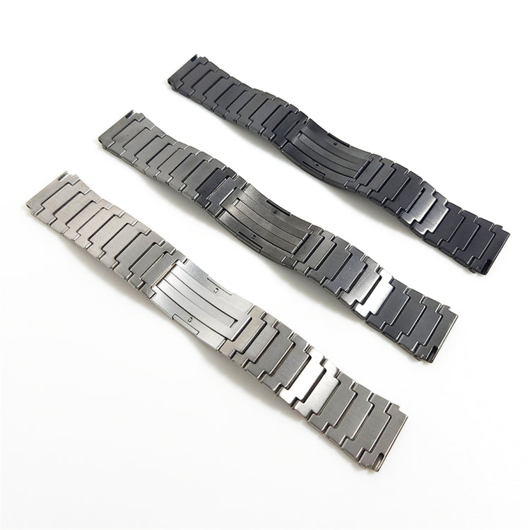 For Huawei Watch 4 / 4 Pro One Bead Titanium Alloy Watch Band(Gray) - Watch Bands by buy2fix | Online Shopping UK | buy2fix