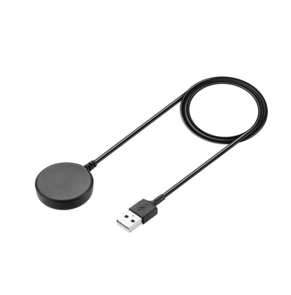 For Samsung Galaxy Watch 4 Magnetic USB Interface Watch Charger(Black) - Charger by buy2fix | Online Shopping UK | buy2fix