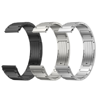 For Samsung Gear S3 Frontier 22mm I-Shaped Titanium Alloy Watch Band(Sliver) - Watch Bands by buy2fix | Online Shopping UK | buy2fix