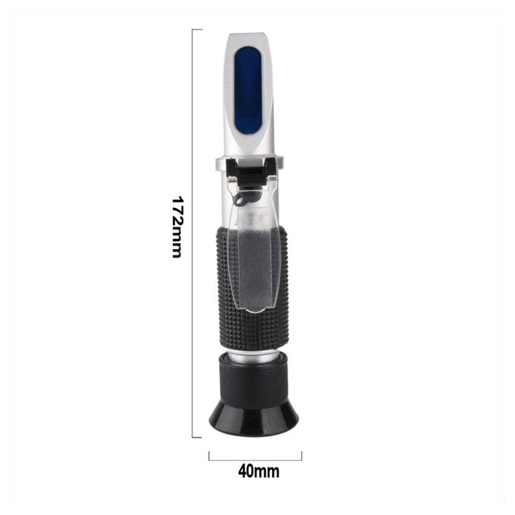 RZ120 Genuine Refractometer Beer Brix Wort Sugar Alcohol Specific Gravity Handheld Tool Hydrometer - Consumer Electronics by buy2fix | Online Shopping UK | buy2fix