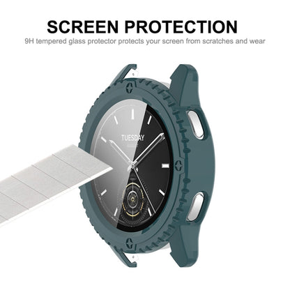 For Xiaomi Watch S3 ENKAY Hat-Prince Full Coverage PC + Tempered Glass Film Integrated Watch Case(Transparent) - Watch Cases by ENKAY | Online Shopping UK | buy2fix