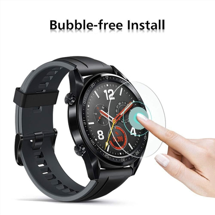0.26mm 2.5D Tempered Glass Film for Galaxy Watch Active 46mm - Screen Protector by buy2fix | Online Shopping UK | buy2fix